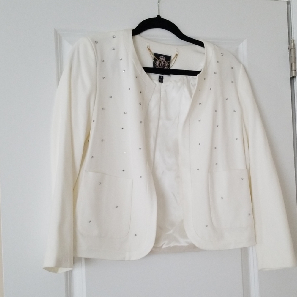 Juicy couture white blazer.